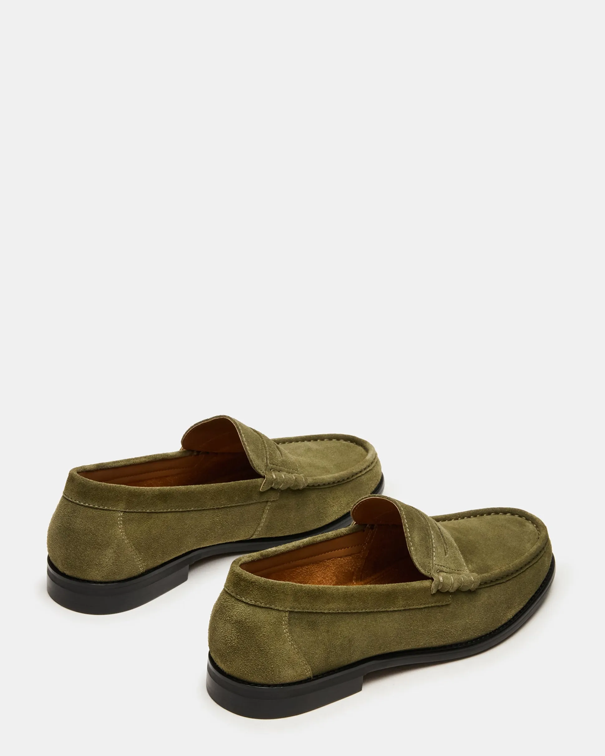 Huckle Green Suede
