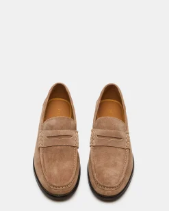 Huckle Taupe Suede