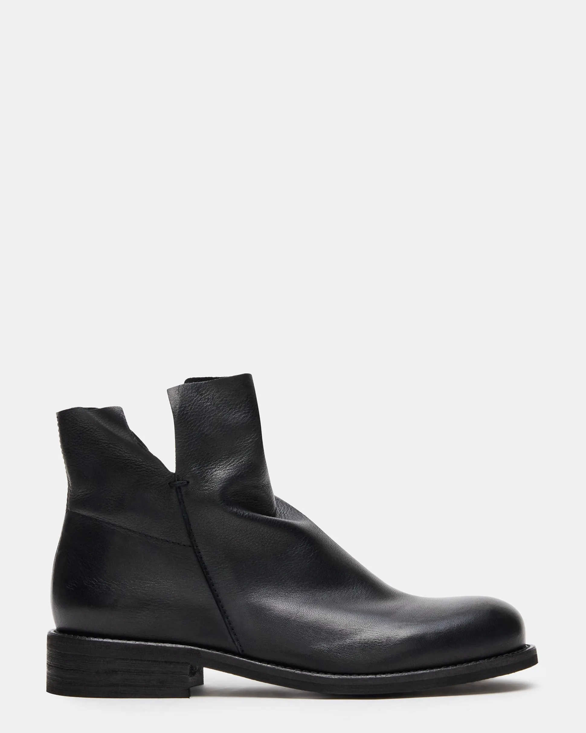 Hughie Black Leather