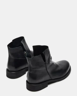 Hughie Black Leather