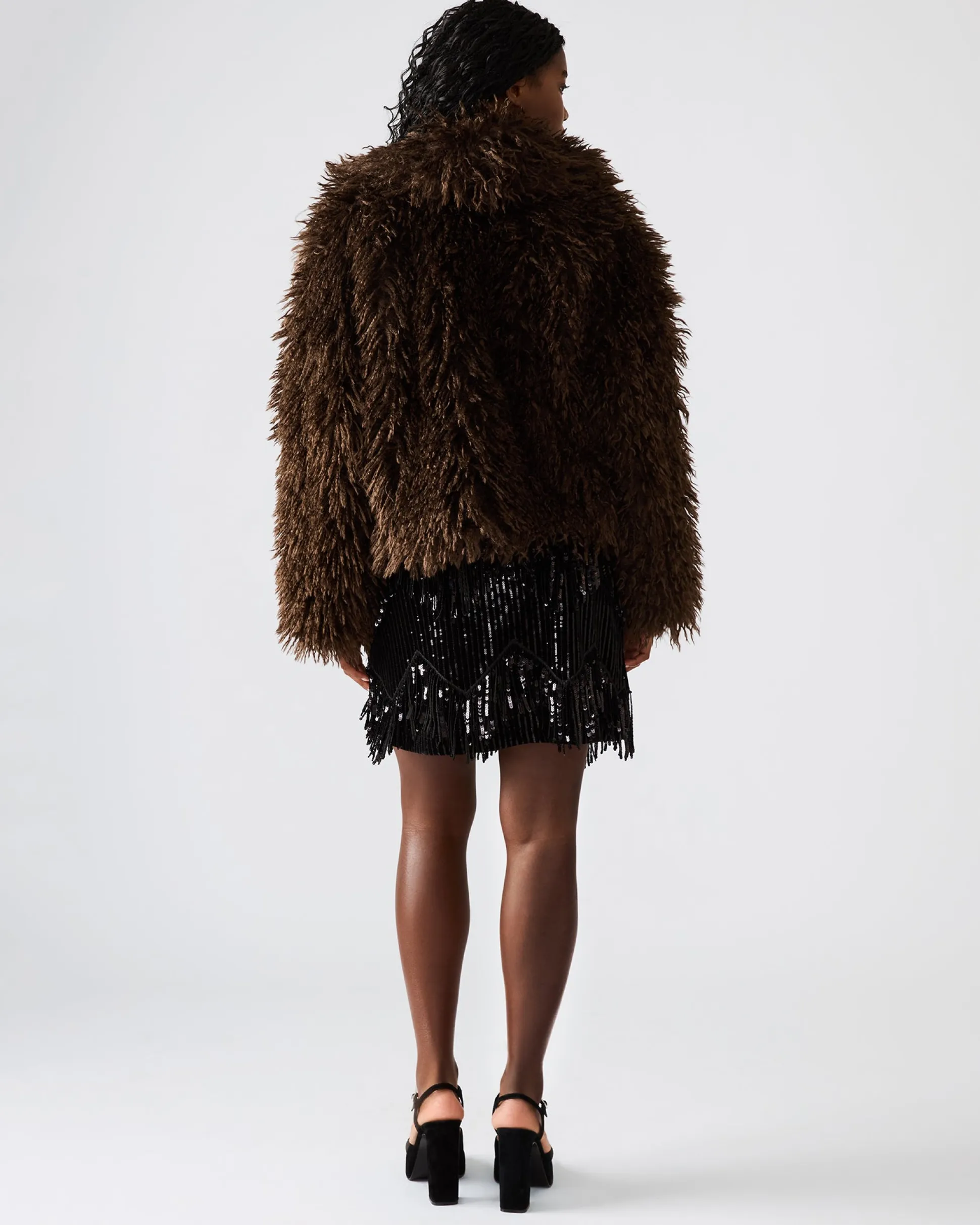 Inaya Coat Dark Espresso