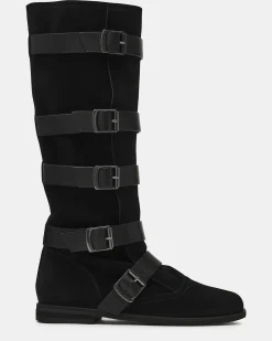 Indio Black Suede