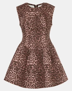 Irinna Dress Hot Spots Print