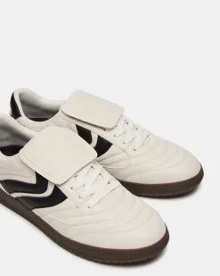 Janos White Leather