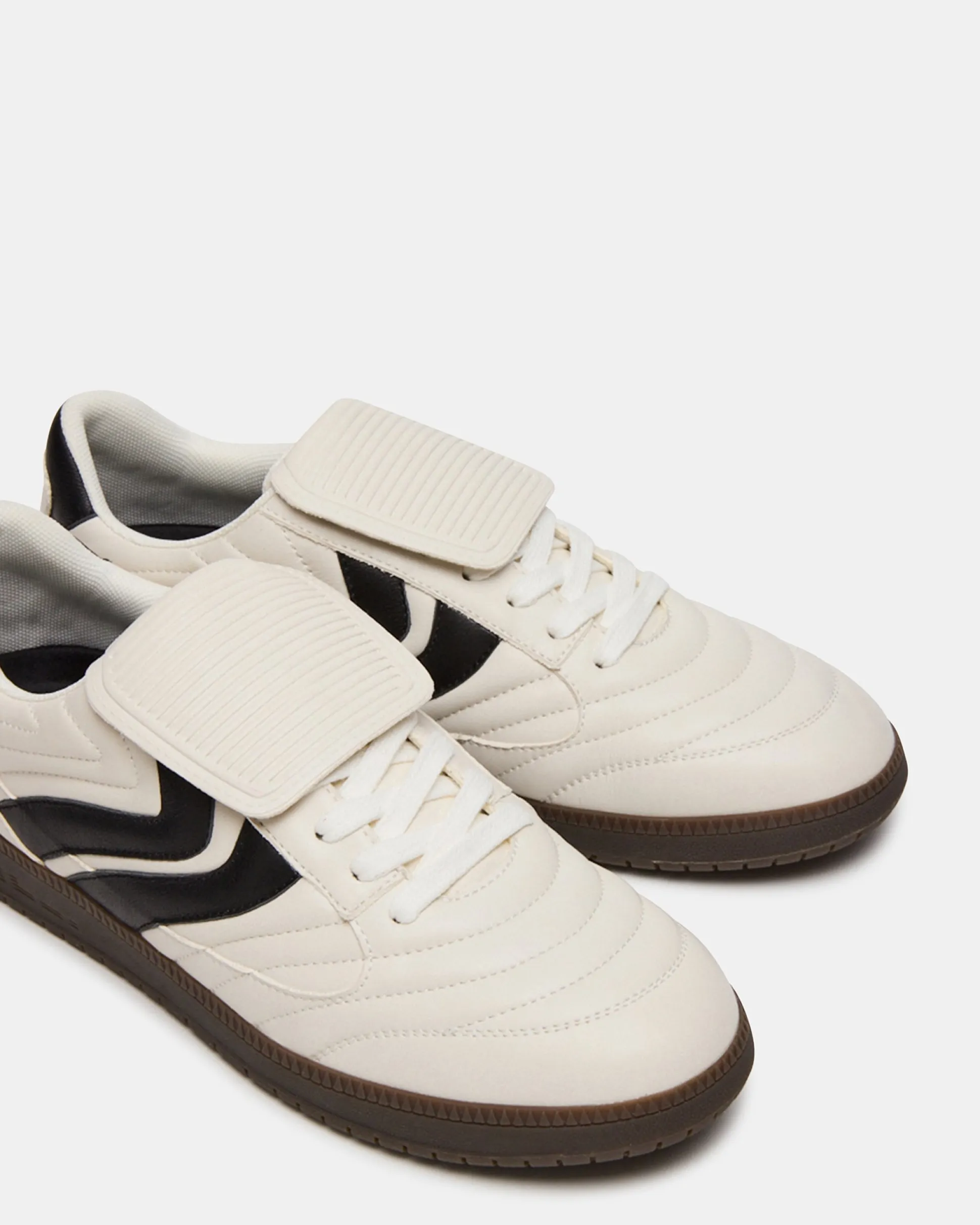 Janos White Leather
