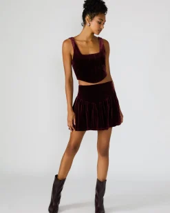 Jayla Skirt Wine