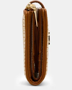 Jem Straw Wallet Light Natural