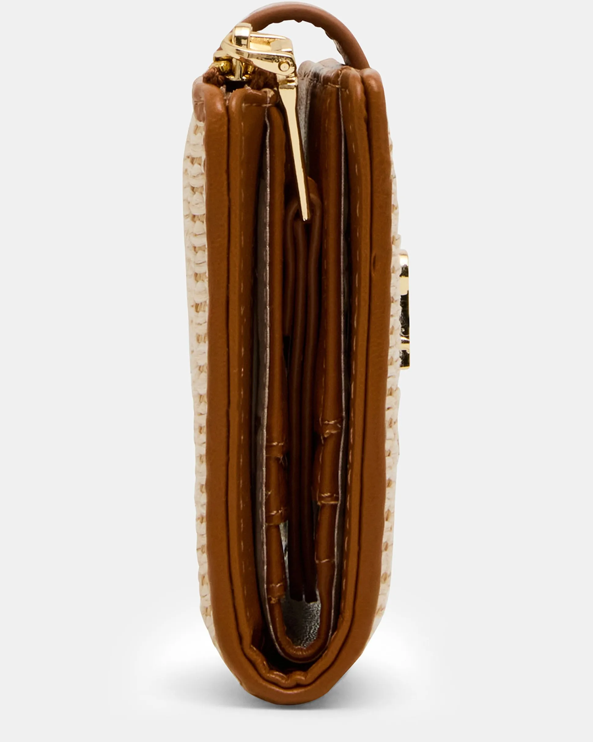 Jem Straw Wallet Light Natural