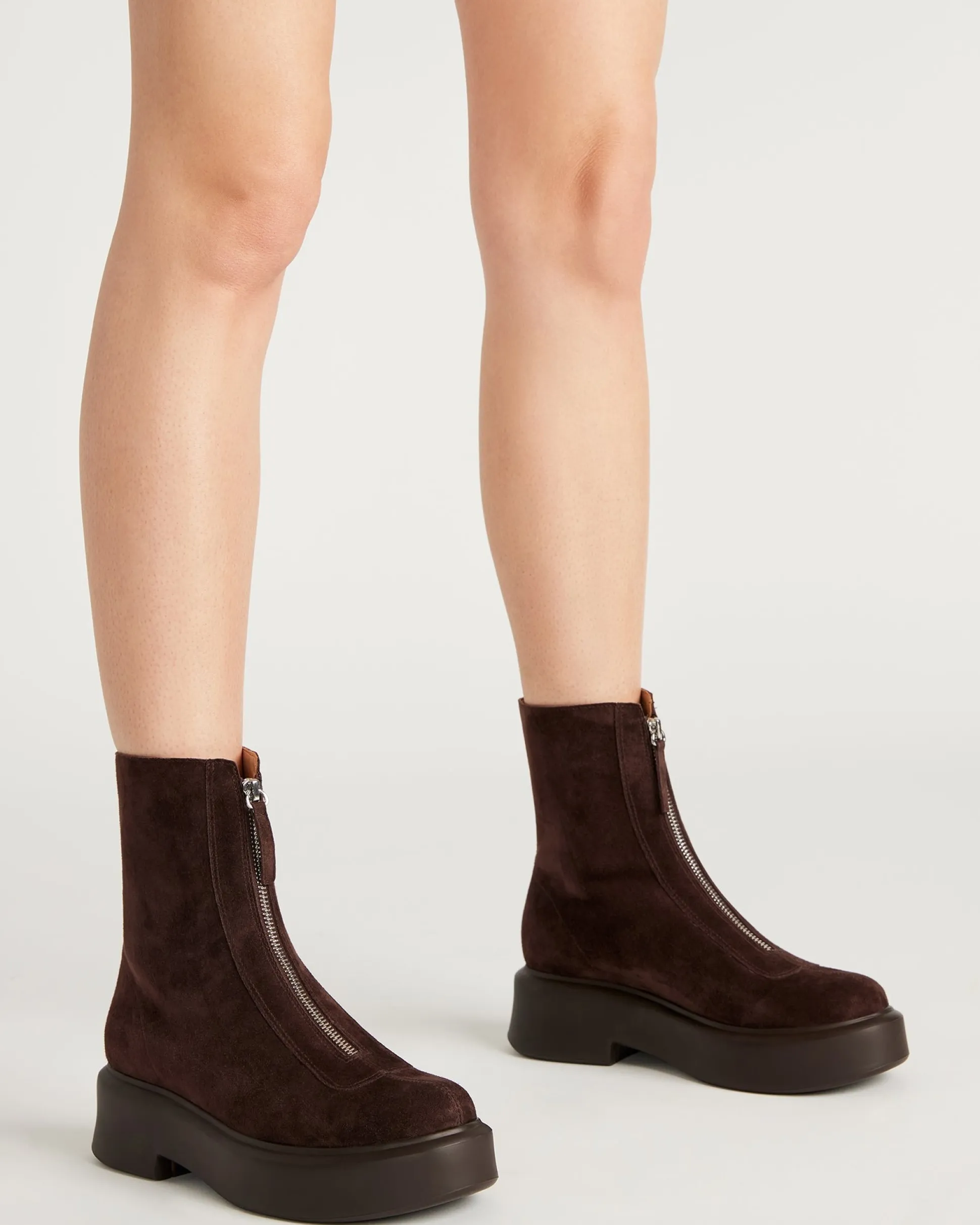 Jones Chocolate Brown Suede