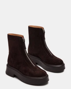 Jones Chocolate Brown Suede