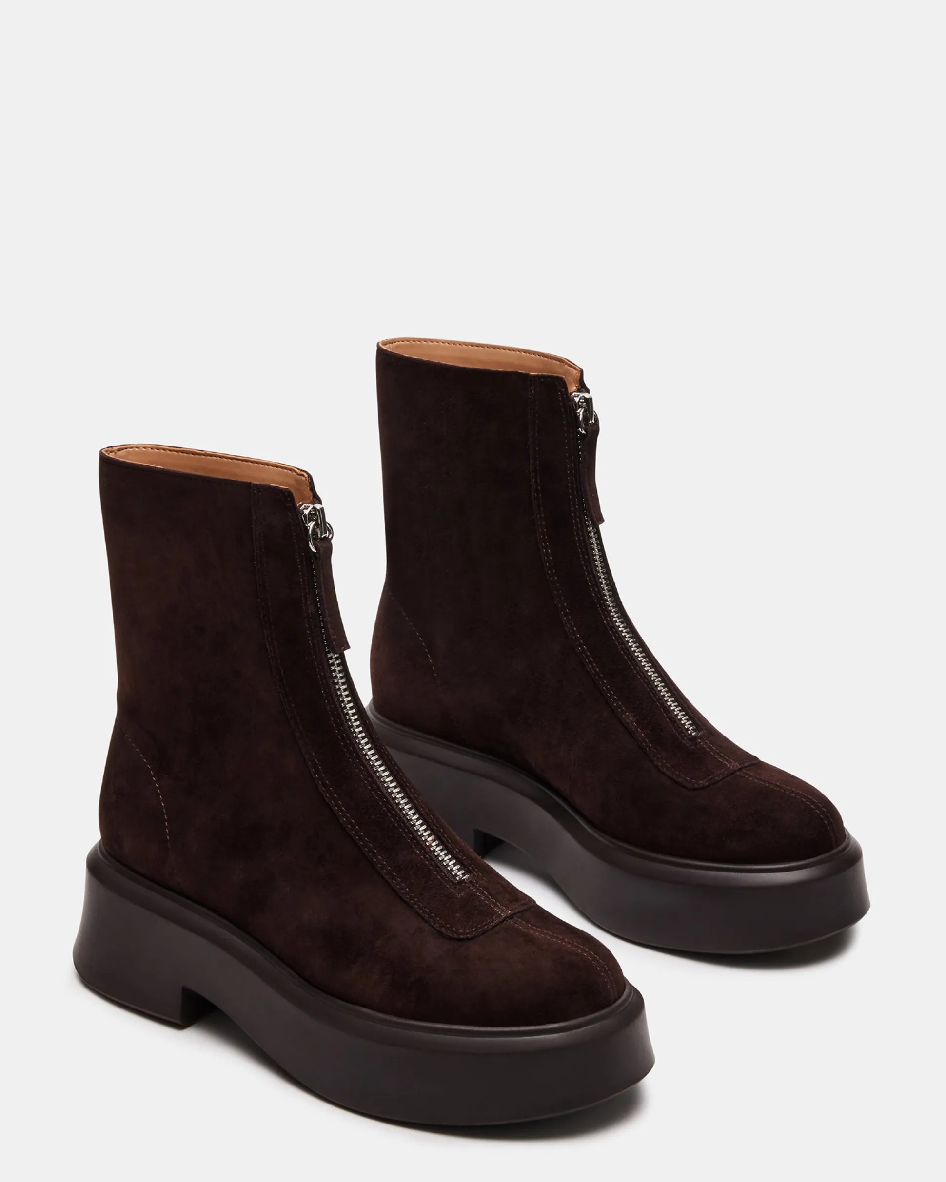 Jones Chocolate Brown Suede