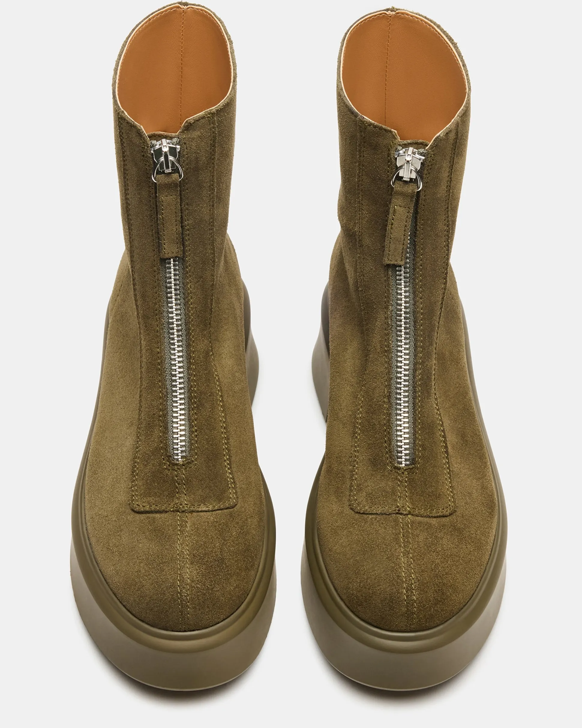 Jones Olive Suede
