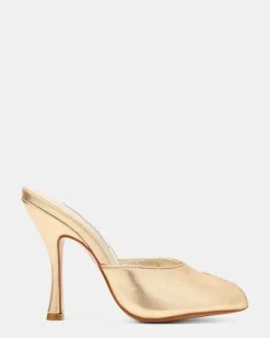 Jules Gold Leather