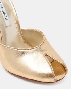 Jules Gold Leather