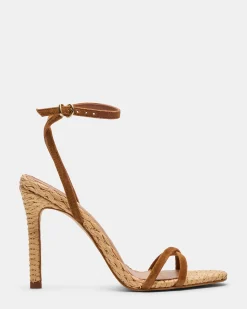 Jypsey Chestnut Suede Raffia