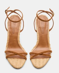 Jypsey Chestnut Suede Raffia
