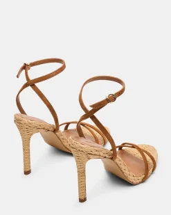 Jypsey Chestnut Suede Raffia
