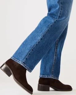 Kaplan Brown Suede