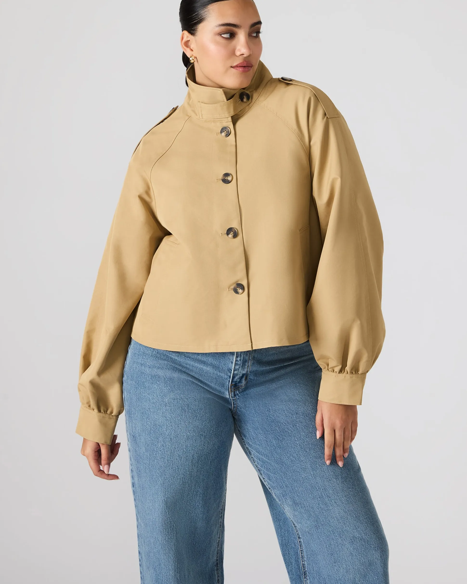 Kaylee Jacket Medium Khaki