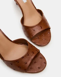 Kendrix Ostrich Cognac