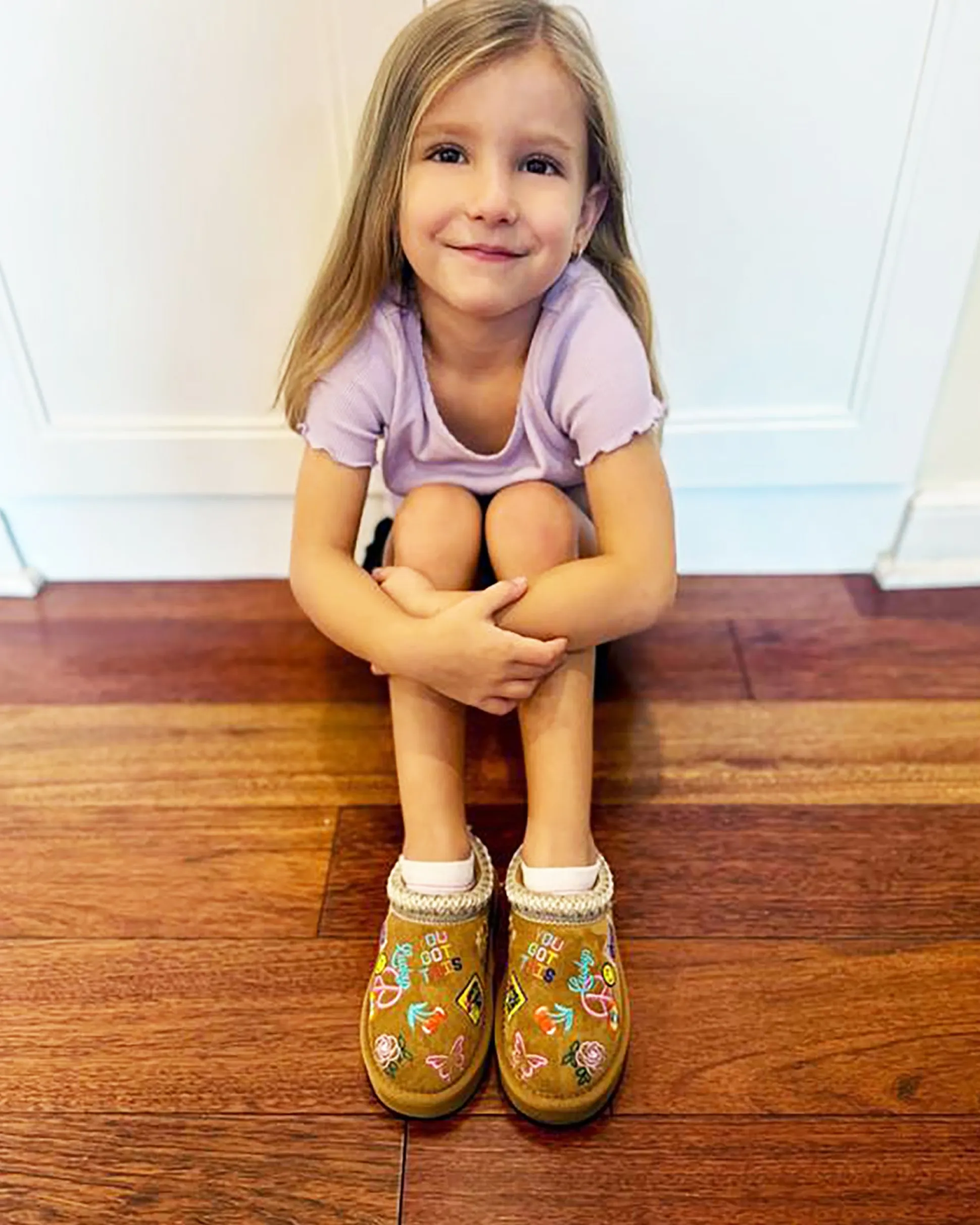 Kids' Selena Cognac Multi