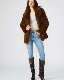 Kindra Coat Brown