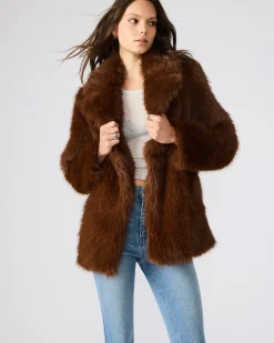 Kindra Coat Brown