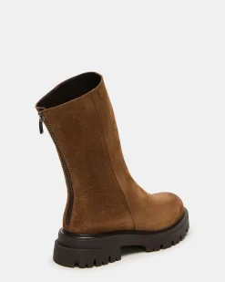 Lami Dark Taupe Suede