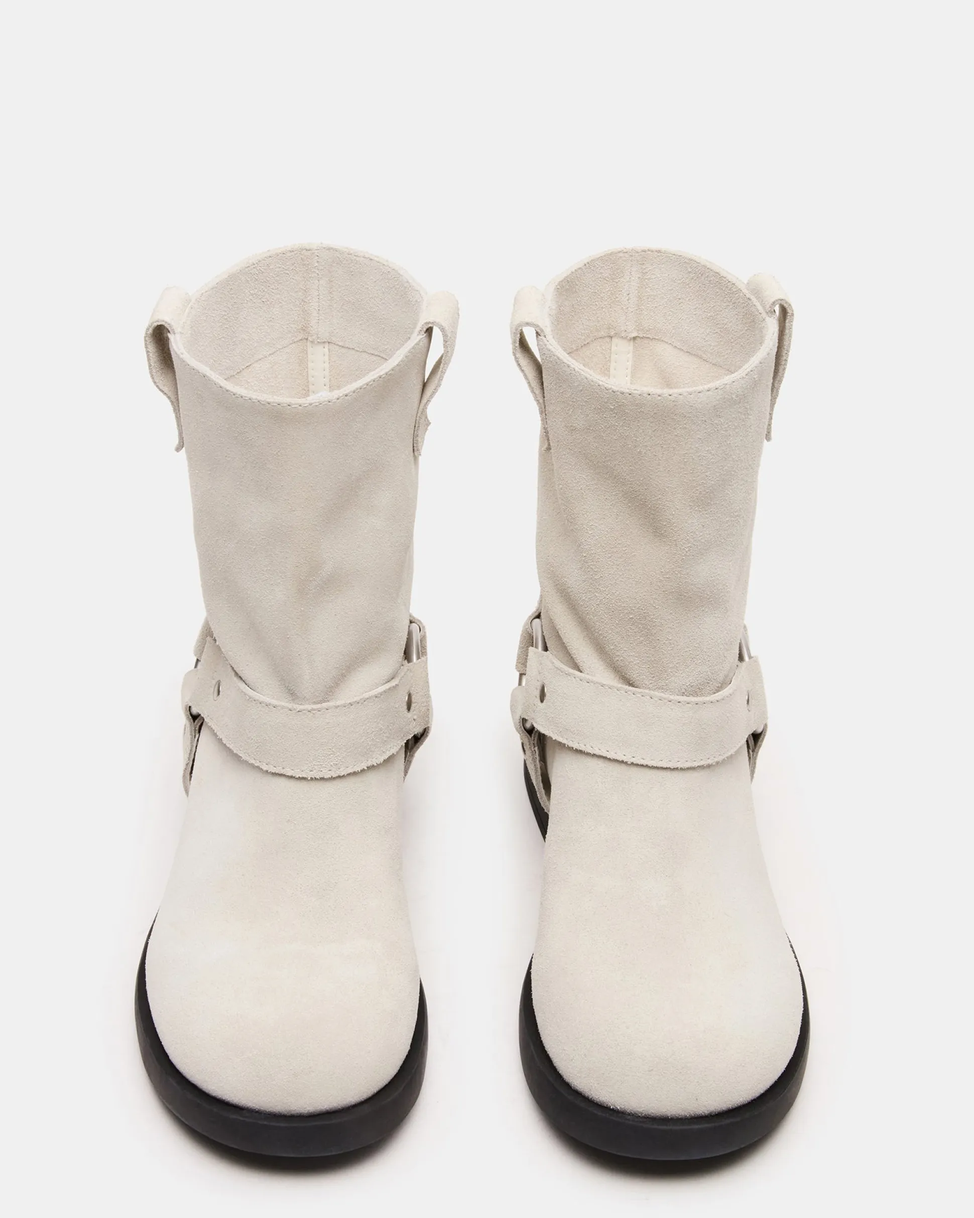 Lani White Suede