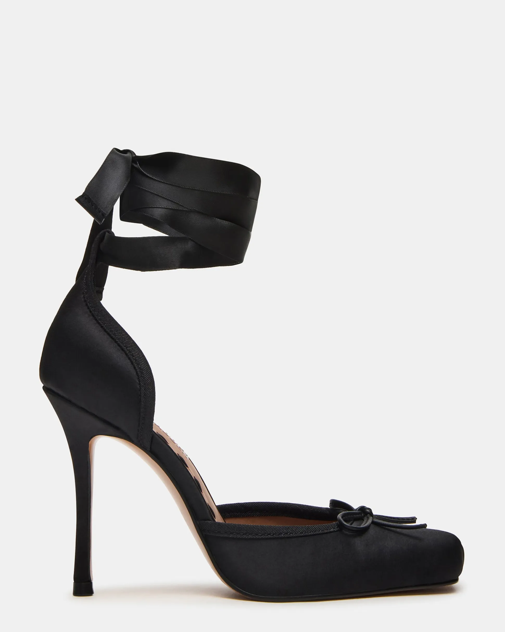 Larina Black Satin