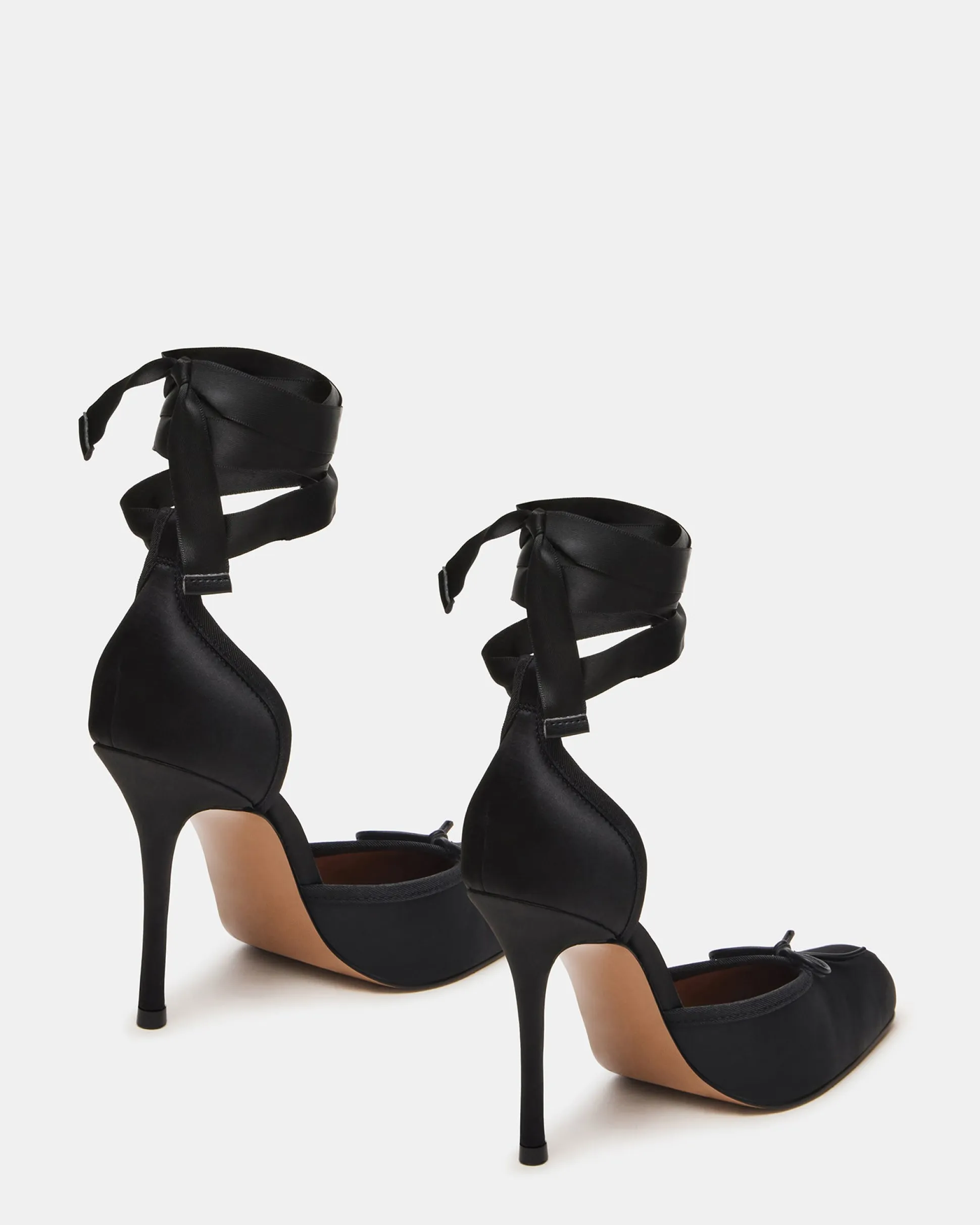 Larina Black Satin