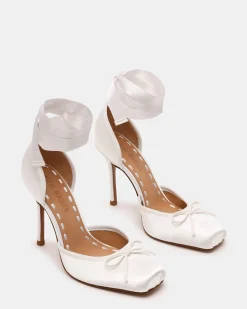 Larina Ivory Satin