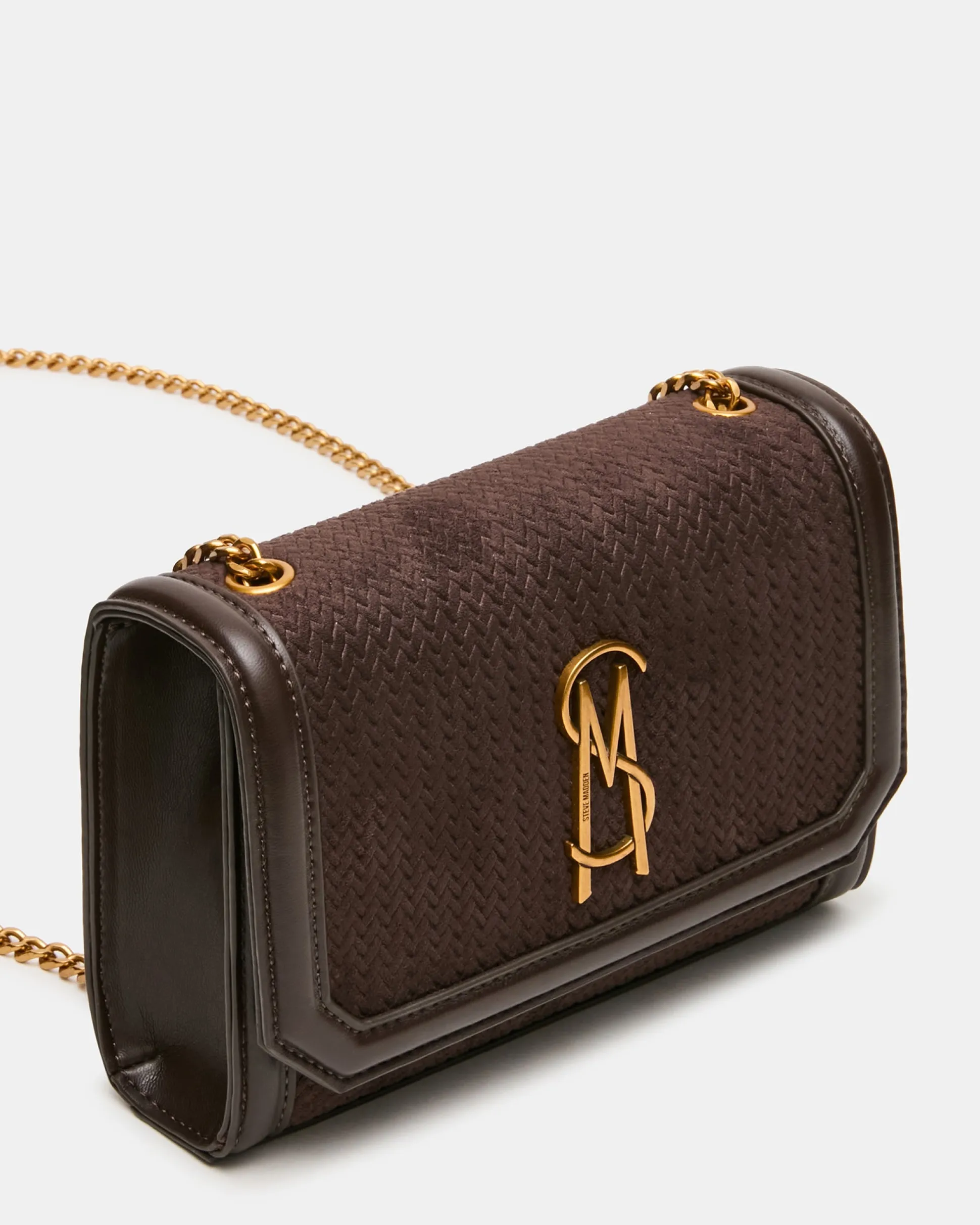 Larisa Woven Bag Chocolate