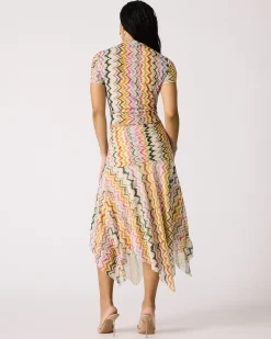 Larke Knit Top Rainbow Vision