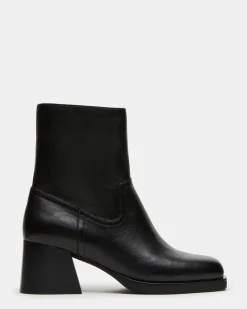 Latches Black Leather
