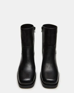 Latches Black Leather