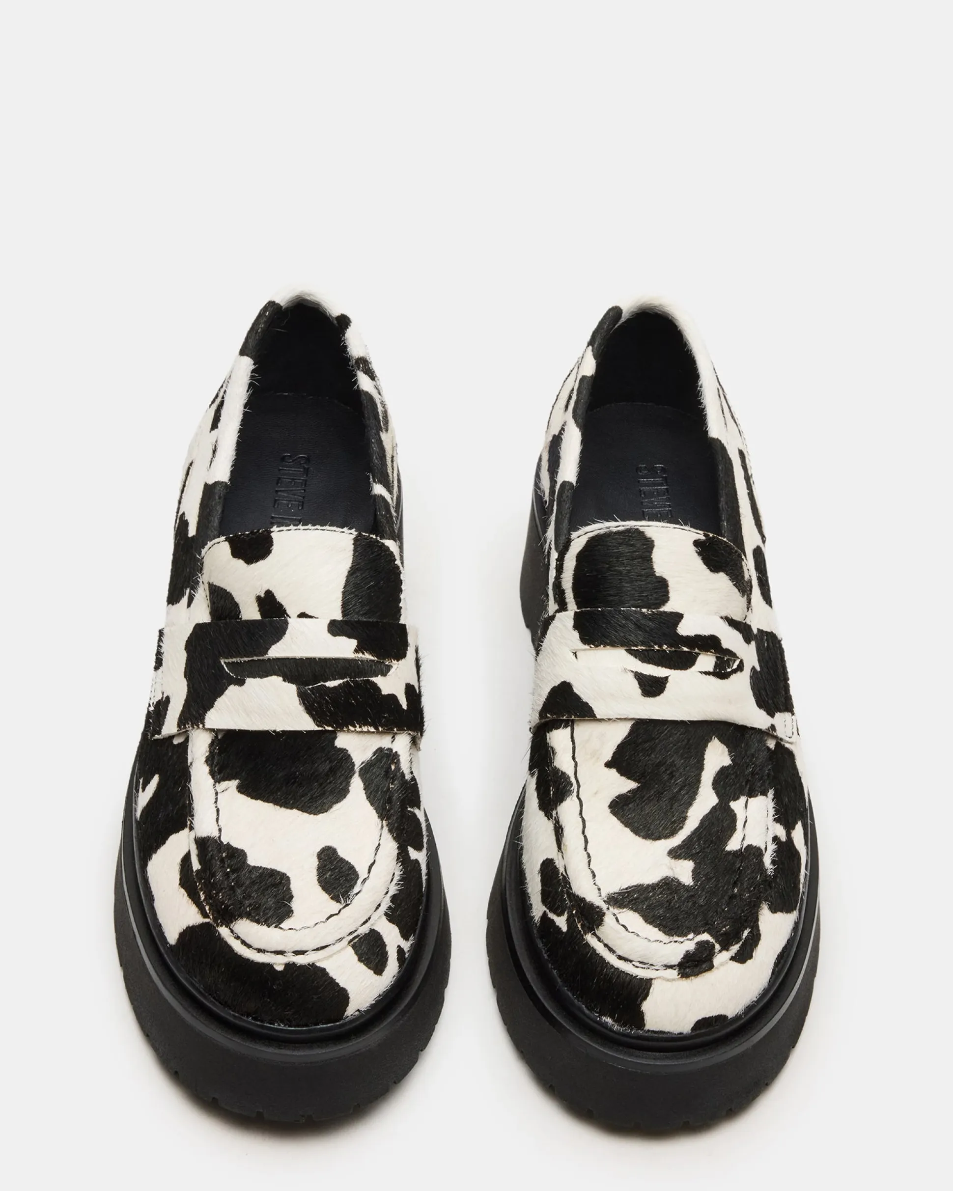 Layken Black Cow Print