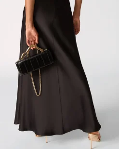 Leena Bag Black Eel