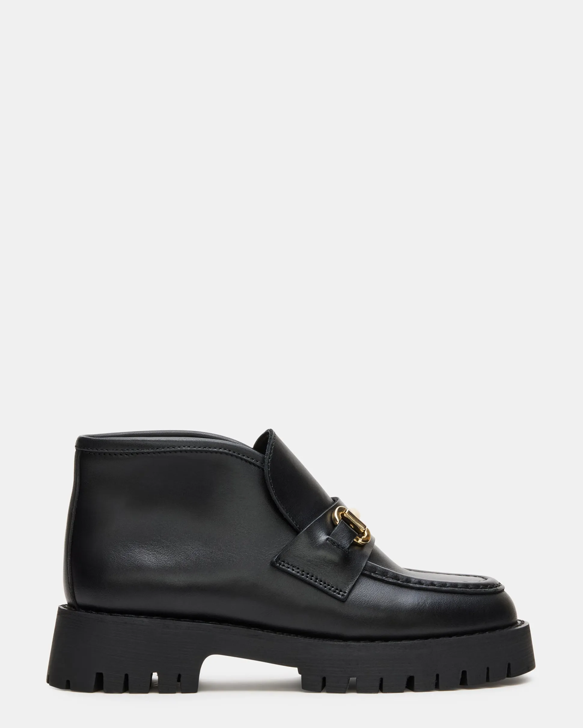 Leon Black Leather