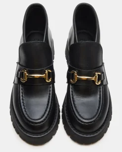 Leon Black Leather