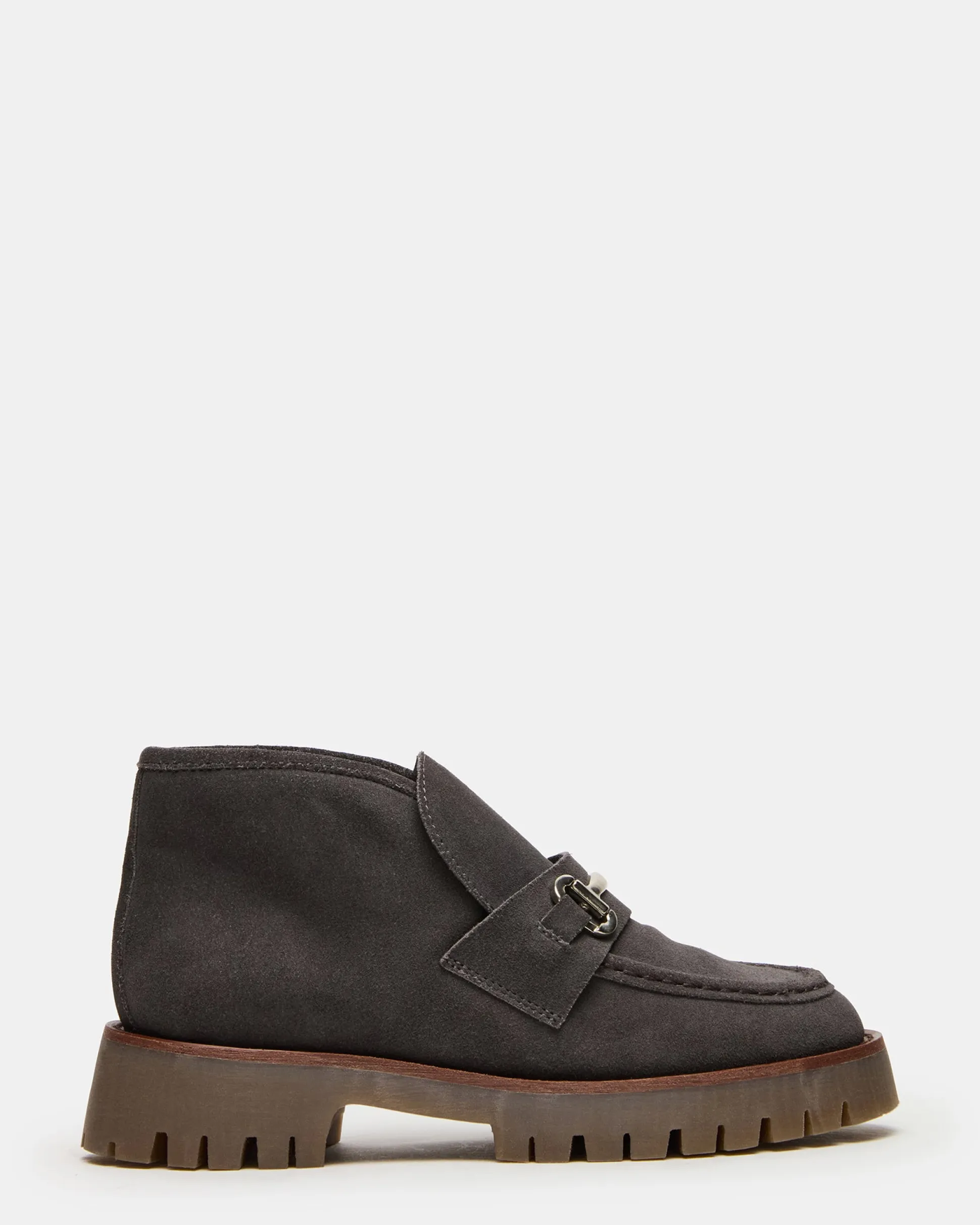 Leon Grey Suede