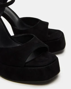 Liandra Black Suede