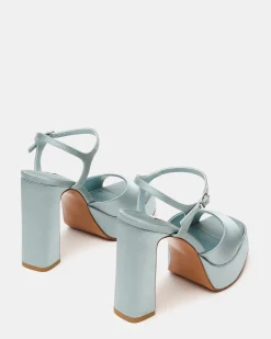 Liandra Teal Satin