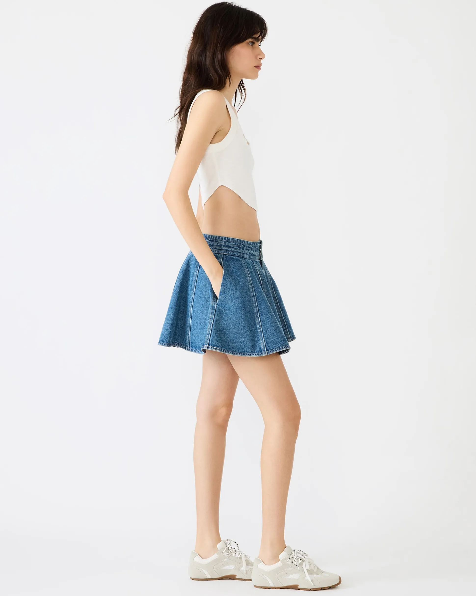 Lilliany Skirt Aruba Blue