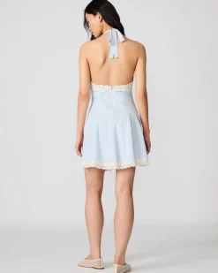 Liza Dress Blue Ice