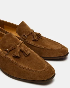 Logan Cognac Suede