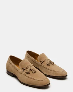 Logan Taupe Suede