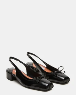 Loved Black Crinkle Patent