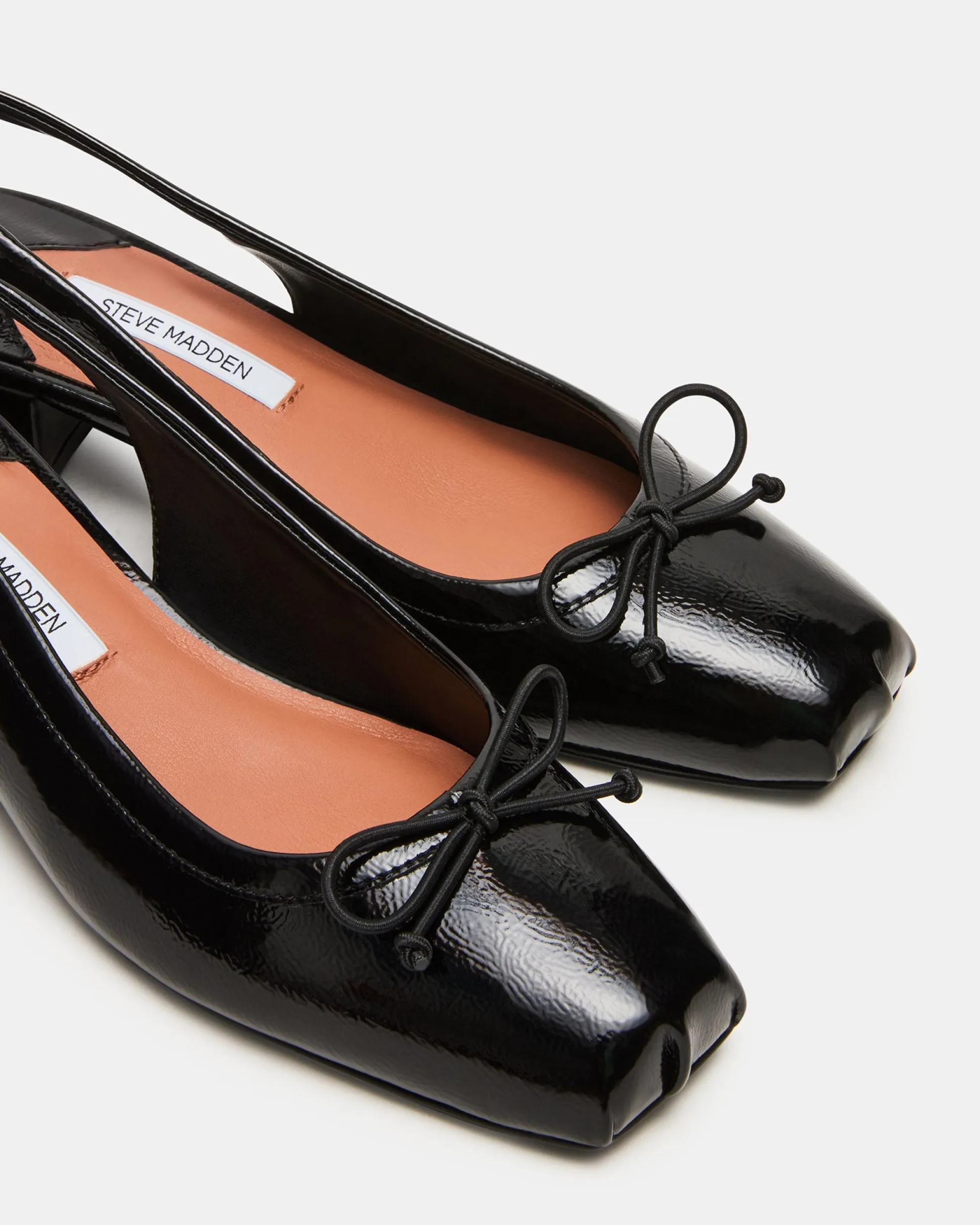 Loved Black Crinkle Patent