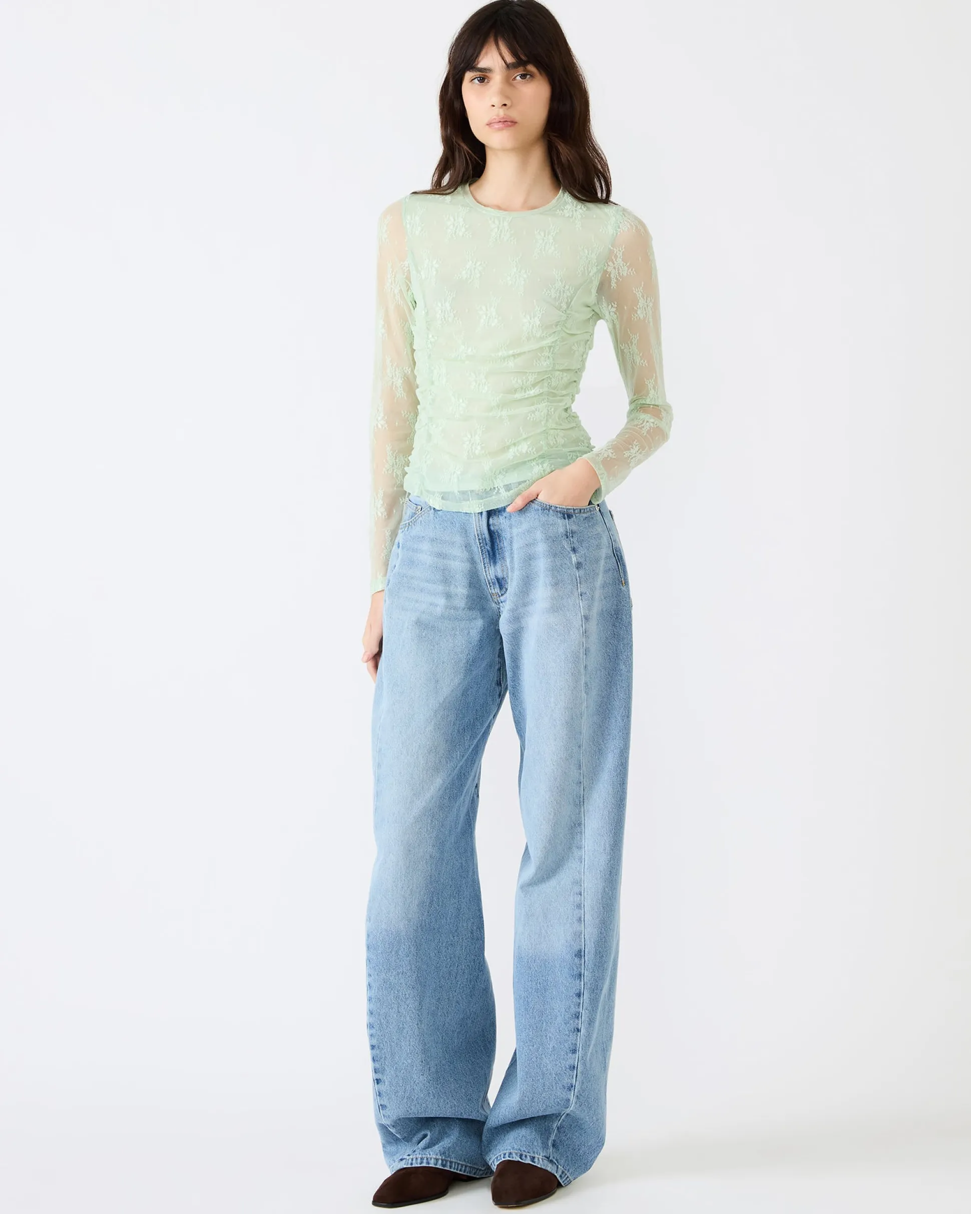 Luma Top Bay Green